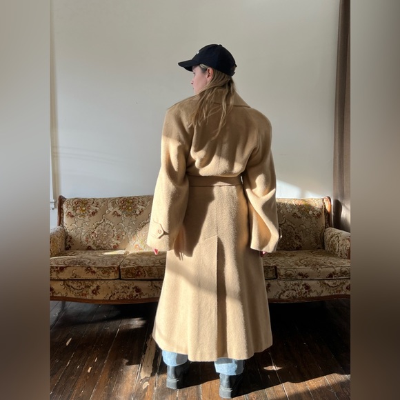 Vintage Bill Blass camel hair wool coat ~ - Picture 5 of 5